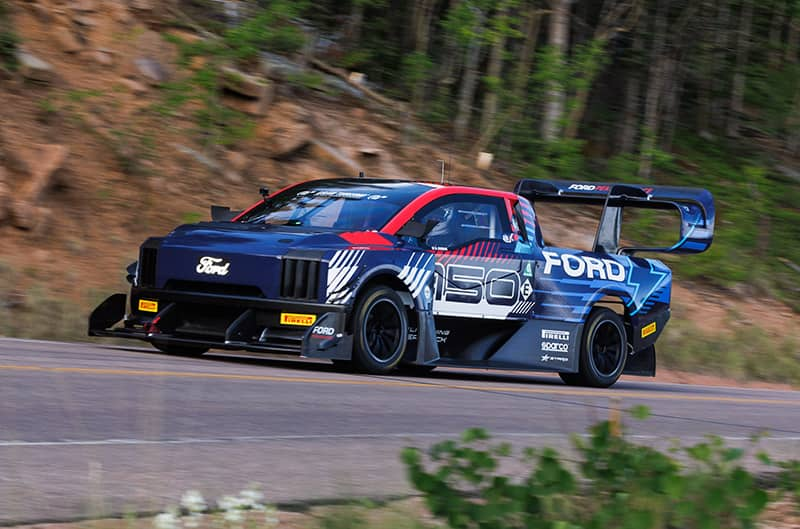 F 150 Lightning Supertruck Wins Pikes Peak